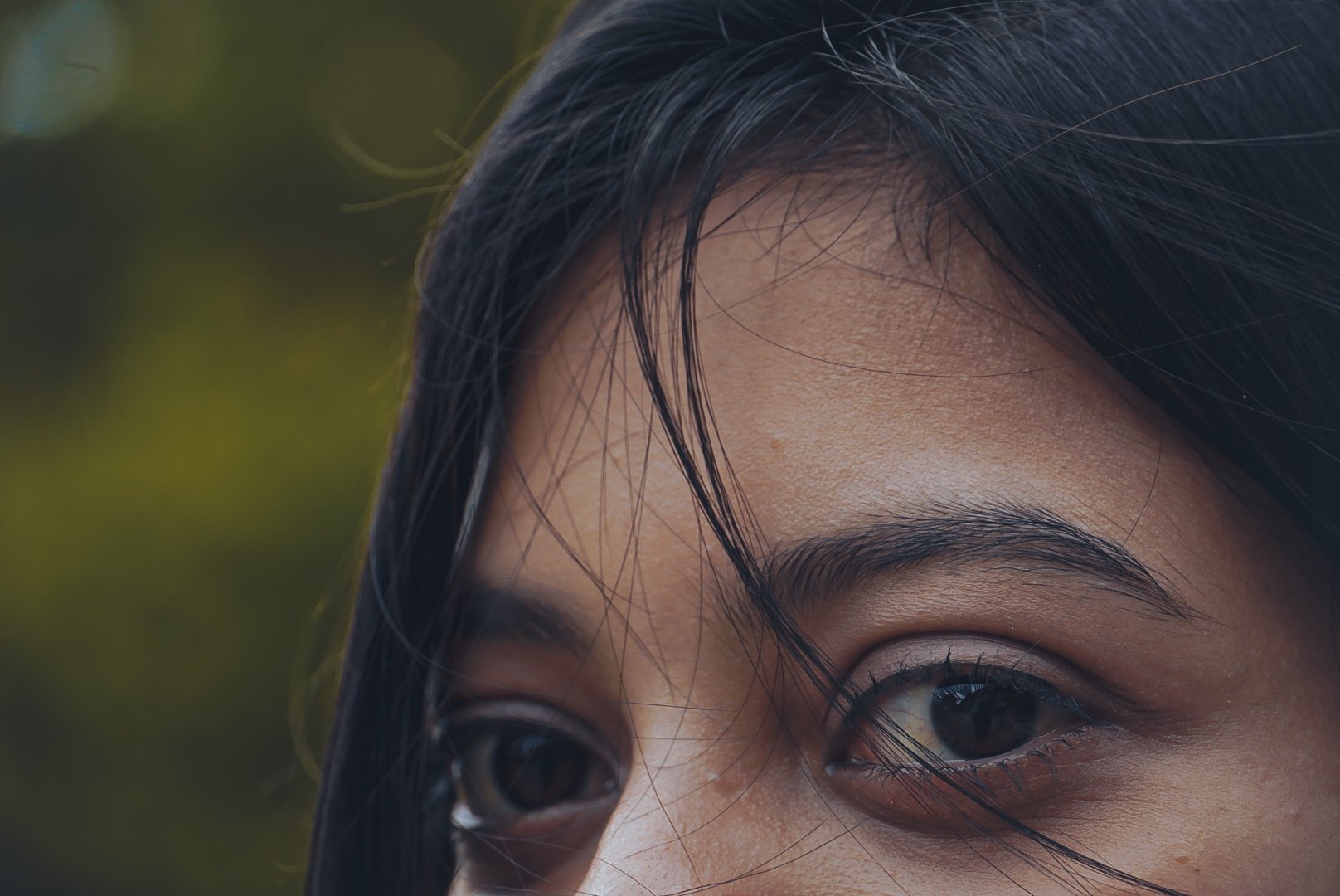A close study of the eyes